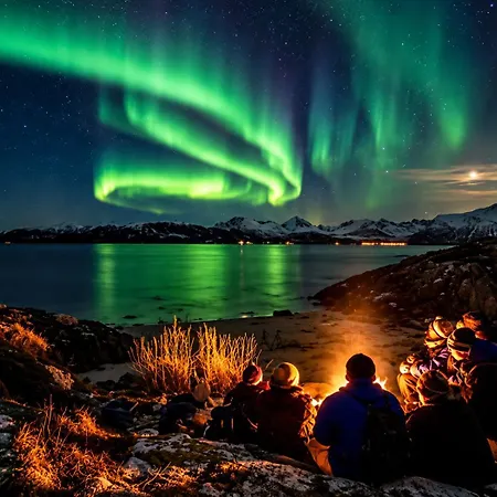 Laukvik Senja Kompleks wypoczynkowy Botnhamn